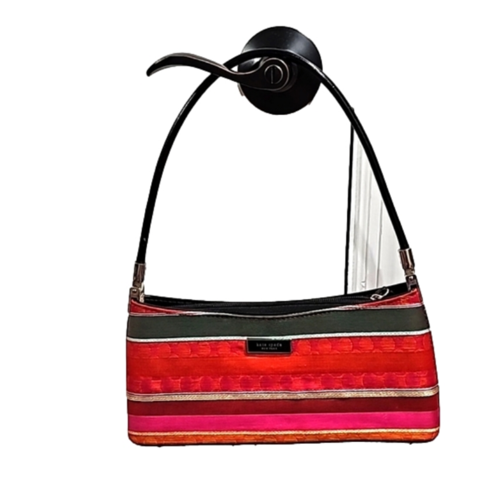 Kate spade New York Multi striped Purse vintage negotiable